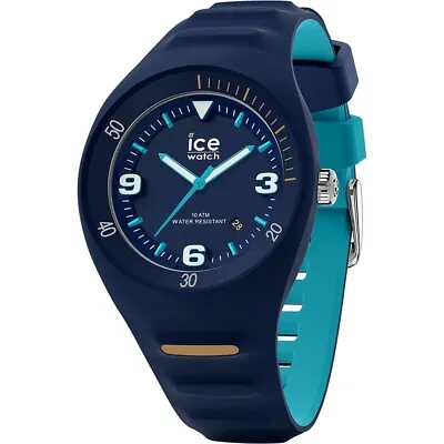Ice-Watch IC018945 Model Pierre Leclercq IN Silicone Blue Turquoise • £100.03