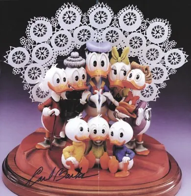 Carl Barks - Autographed Signed Poster • $500