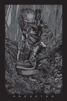 Predator (Silver Variant) Ken Taylor Xx/75 Screen Print Art Poster Mondo Artist • $550