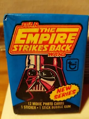 1980 Star Wars The Empire Strikes Back Series 2 Sealed Wax Pack(s) 1 Each Unopen • $25