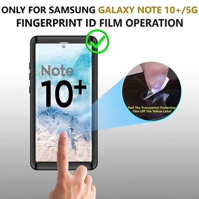 Temdan Samsung Galaxy Note 10 Plus Phone Case Waterproof Screen Protector  • £7.99
