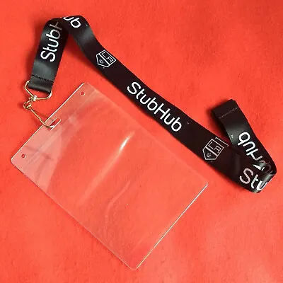 LA Kings 👑 StubHub 🏟️ Lanyard Plastic Ticket Wallet Holder Neck Cord Keychain • $2.99