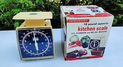 £14.67 • Buy 1981 Fairgrove 10 Pound Kitchen Scale US Standard And Metric Removable Top Tray