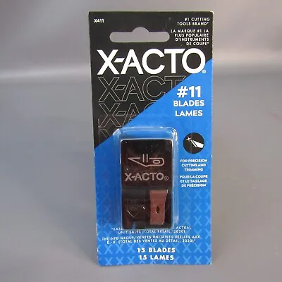X-ACTO No. 11 Dispenser 15 Craft Knife Replacement Refill Blades X411 • $5.99