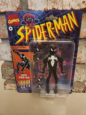 Marvel Legends Spider-Man Symbiote Black Suit Retro Series 6  • $39.99