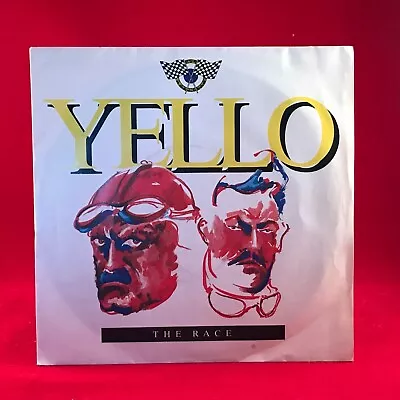 YELLO The Race 1988 UK 3-track 7  Vinyl Single Video Mix  Sporting Original 45 • £6.08