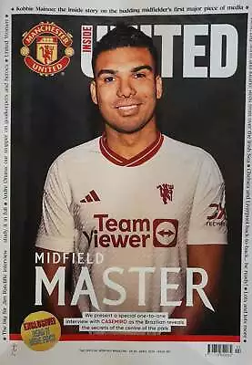Inside United Magazine April 2024 Midfield Master • £20.59