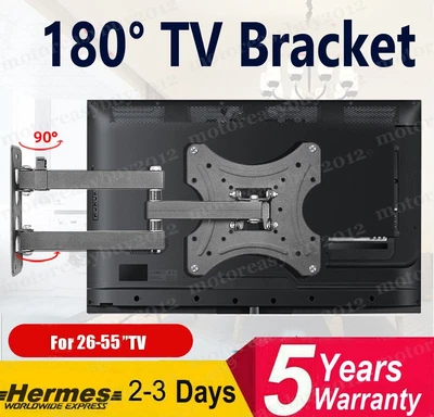 £14.99 • Buy TV Wall Bracket Mount Stand Tilt Swivel For 26-55 Inch Sony LG Samsung LCD LED