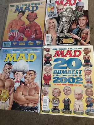 Mad Magazine Lot ~ Tyson Rocky MTV Dumbest (1982~2003) • $24