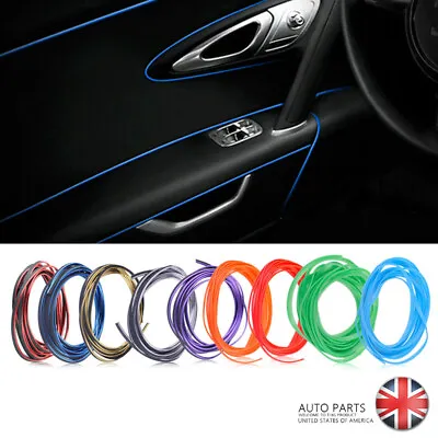 £4.69 • Buy 5M DIY Car Interior Decor Decoration Moulding Trim Strip Line Accessories AE UK