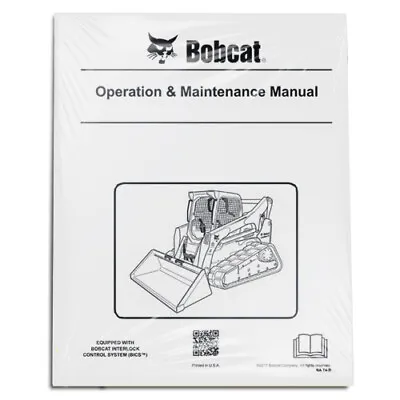 Bobcat S205 Skid Steer Operation & Maintenance Manual Operator/Owners 1 #6902839 • $49.33