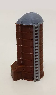 Outland Models Train Railway Layout Country Farm Grain Silo Z Scale 1:220 • $6.99