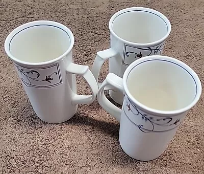  Mikasa Intaglio Annette CAC20 Cappuccino Mugs 4 3/4 Inches Tall 3 Inches Wide • $15