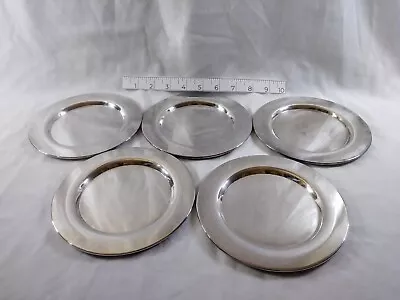 Oneida/W.M. Rogers  Silversmiths 6  SilverPlate Plates Monogramed 'J'  5 Pieces • $20