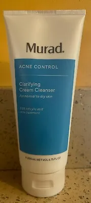 Murad Acne Control Clarifying Cream Cleanser Cleanse 6.75oz / 200mL • $24.30