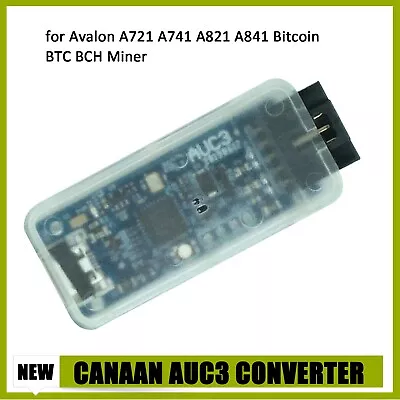 Avalon Canaan For Mining Auc3 Converter Multi-Hashing For Avalon 7 8 9 Series • $20.40