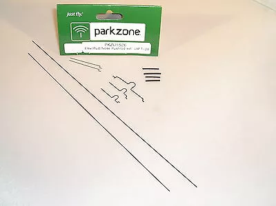 £3.99 • Buy Parkzone R/c Model Parts Pkzu1526  Elev/rud/nose Pushrod Set For Um T-28 New
