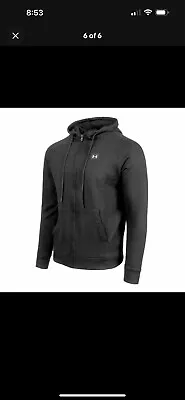 Under Armour UA Hoodie Men's Rival Fleece Full-Zip - Style 1320737 Size Medium • $5.50