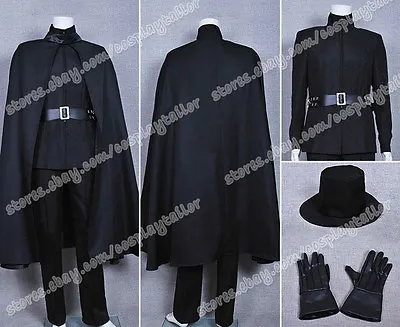 V For Vendetta Cosplay Hugo Weaving V Costume And Cape Uniform Outfit Good Sell • $122.19