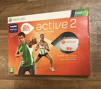 EA Sports Active 2 Personal Trainer- Kinect Compatible Xbox 360 FREE POST NEW • £17.99