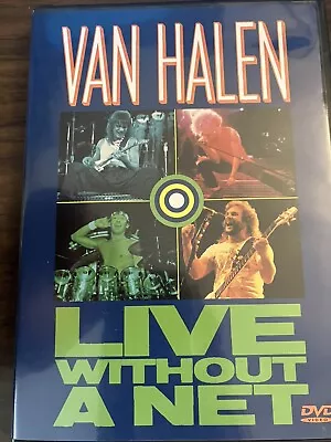 VG Van Halen - Live Without A Net (1987) DVD Authentic US Warner Bros Release • $14.95
