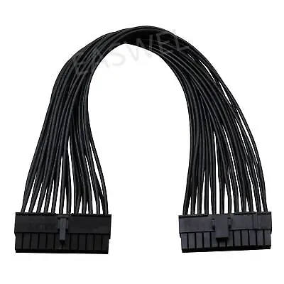 ATX 24Pin To 20+4Pin Power Supply Cable PSU 20 Pin Male Convert To 24 Pin Tbsz • £5.46