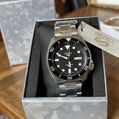 $125.50 • Buy SEIKO 5 Automatic SPORTS Stainless Steel Men's Watch - SRPD55    MSRP: $295