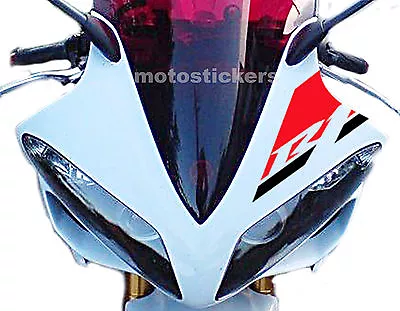 Yamaha R1 2007-2008 Sticker Two-Coloured For Fairing - Racing Decals • $32.55