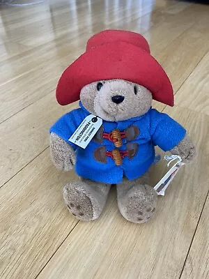 Paddington Bear 8  Plush Stuffed Animal Teddy 2001 Rainbow Designs • £14.99