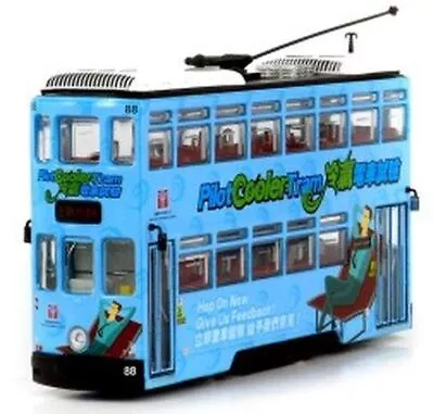 80M Bus Model 1:76 Scale Cooler Tram Hong Kong Tramways • £46.48