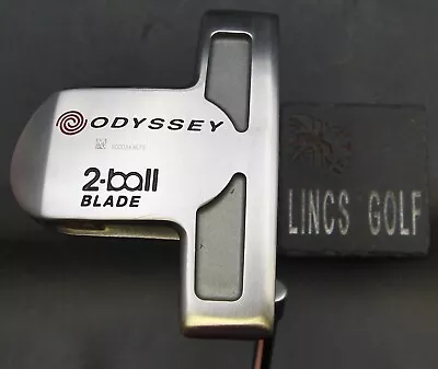 Odyssey 2-Ball Blade Putter Steel Shaft 87cm Length Super Stroke Grip* • £55.99