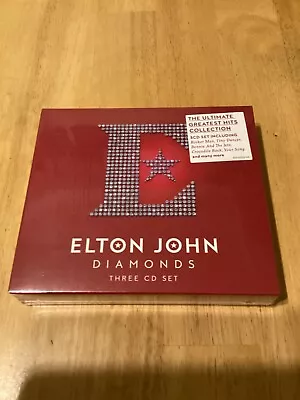 Elton John Diamonds Three CD Set Sealed (2019 Island/UMe) • $34.99