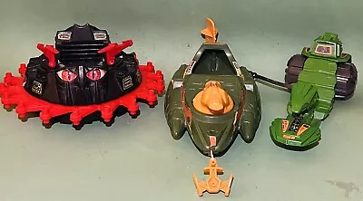 Vtg Masters Of The Universe Wind Raider Roton Road Ripper Vehicles Lot Of 3 • $20.99