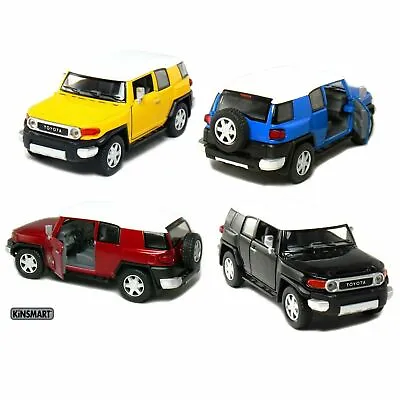 5  Kinsmart Toyota FJ Cruiser Diecast Model Toy SUV Car 1:36 *Choose Color* • $28.98