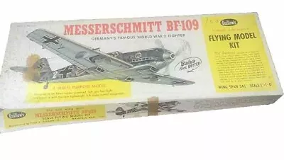 Guillow's Messerschmitt BF 109  Parts/started • $20