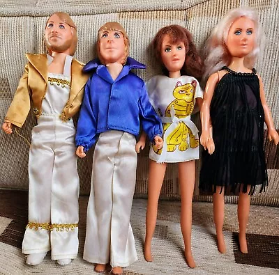 ABBA Matchbox Dolls Björn Benny Agnetha Anni-Frid Frida  Very Rare  NO BOX • £190