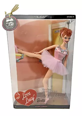 I Love Lucy Barbie Doll THE BALLET Pink Label New  Collectable NRFB • $45