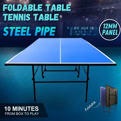 $239.95 • Buy Foldable Table Tennis Ping Pong Table Family Game [ Free Delivery ]