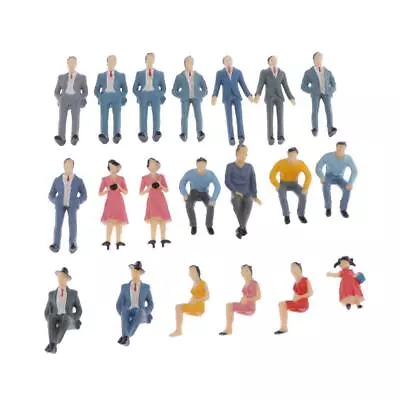 20pc G Scale People   Painted Figures Passenger    • $10.22