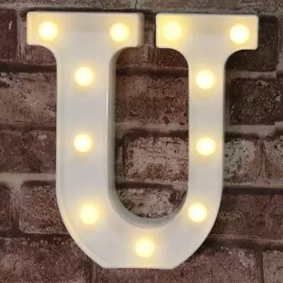 LED Marquee Letter Lights Sign Light Up Alphabet Letter For Home Party Weddi... • $17.23