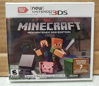 Minecraft For New Nintendo 3DS - Nintendo 3DS. Brand New And Factory Sealed. • $29.26