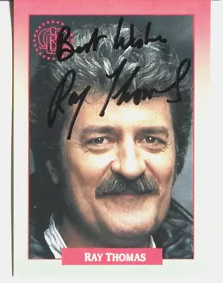 THE MOODY BLUES Flute Vocals RAY THOMAS   Signed AUTOGRAPH 9874 • $3.99