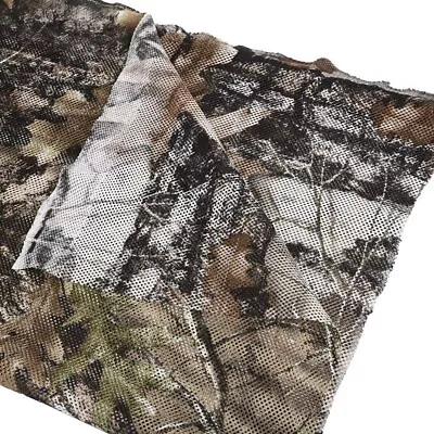 Blind MaterialCamo Netting Burlap Cover For SunshadeHunting Ground Blinds • $13.99