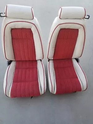 1987 - 1993 Ford Mustang GT Convertible Lumbar Seats ( Power Driver/manual Pass) • $750