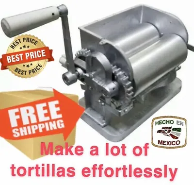 $118.99 • Buy Monarca Manual Aluminum Tortilla Maker - Silver