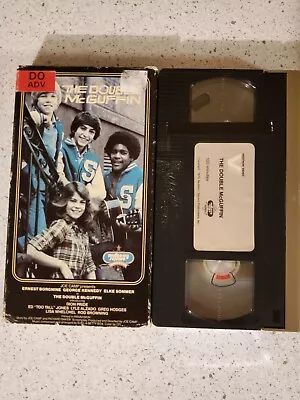 THE DOUBLE McGUFFIN - Lisa Whelchel/Vincent Spano 1979 Vestron VHS!!! • $15