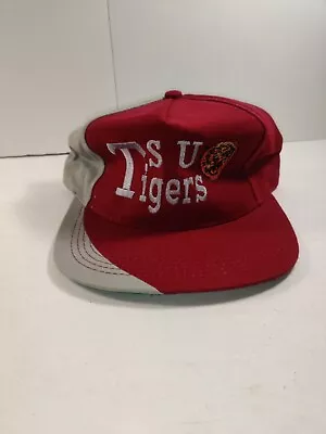 Vintage TSU Tigers  Hat Adult Adjustable Strapback Maroon/gray Kati   • $15.99