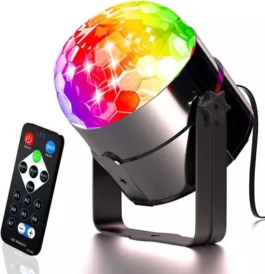 Mini Dj Disco Ball Party Stage Lights Led 7Colors Effect Projector Equipment For • $12.89