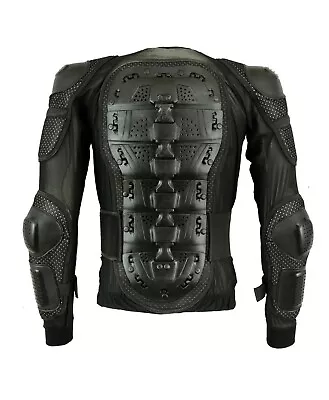 Body Armour Motorcycle Motorbike Motocross Spine Protector Guard - Size Medium • $26.53