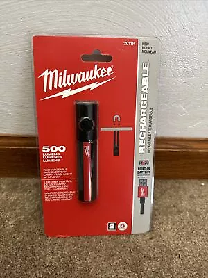 Milwaukee 2011R High Definition Rechargeable Flashlight W/Magnet & Pocket Clip V • $34.99